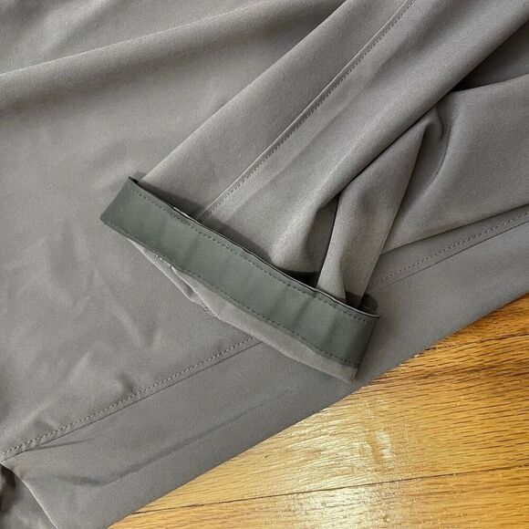 ATHLETA Midtown Ankle Pant Size 8 Silver Bells Gray Jogger Travel Workout Crop - Picture 10 of 10
